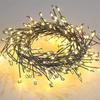 Green Firecracker LED String Lights - Christmas Decorative Copper Wire Lights for Tree & Festive Atmosphere