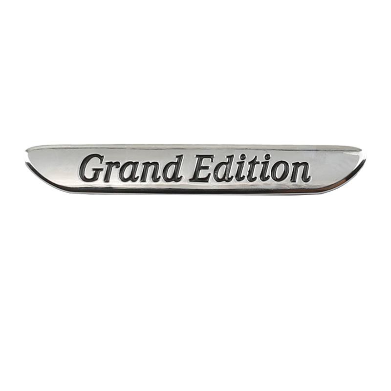 3D Metal Car Sticker EXCLUSIVE Grand Edition Fender Logo Decals For Mercedes Benz C260 C300 E260 E300 C200 Badge Emblems Parts AO4