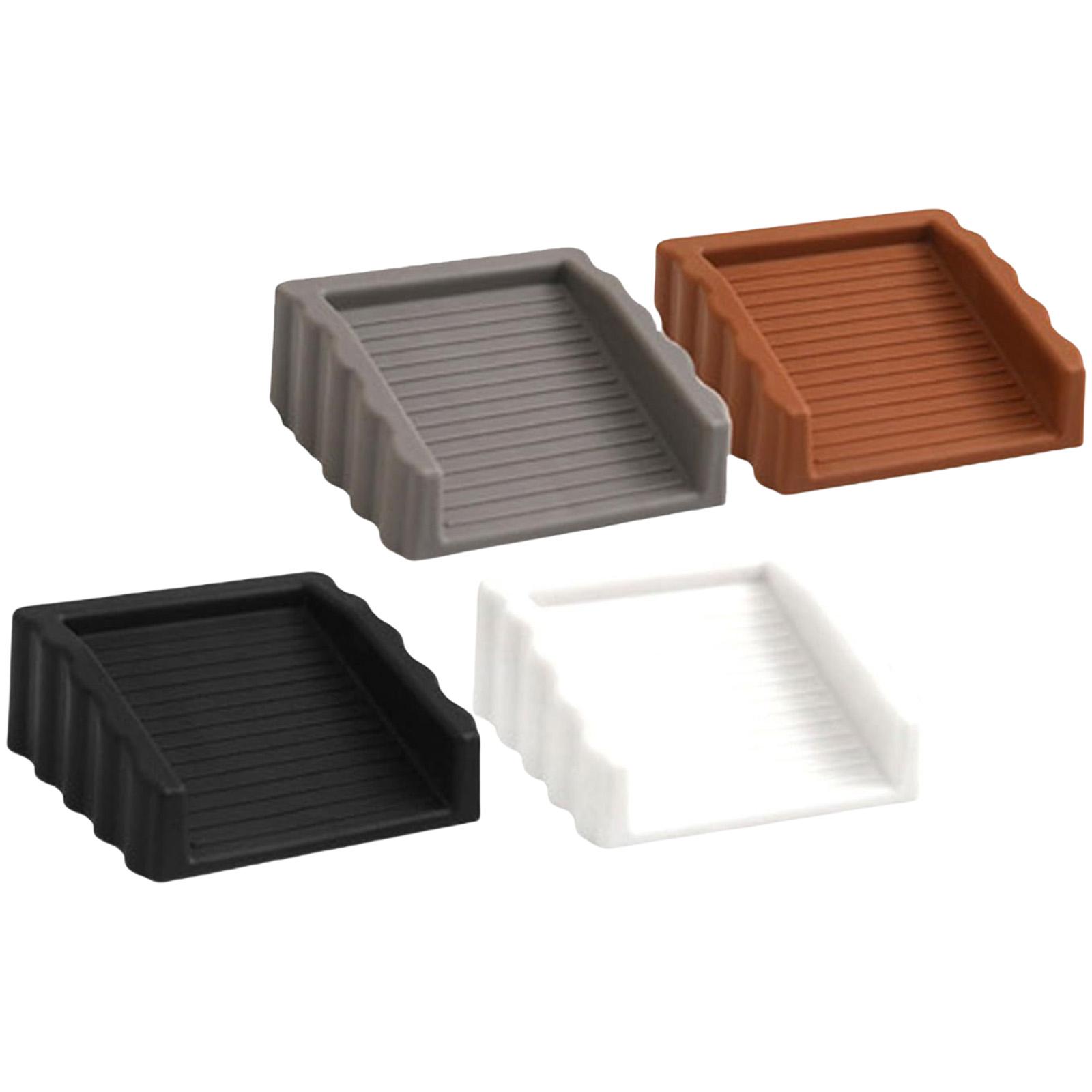 

Набор из 4 практичных прочных резиновых стопоров-клиньев для дверей для дома и офиса в 4 цветах для предотвращения движения двери разноцветный