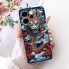 For Oppo Reno15 F Phone Case On Reno 15 15F Casing Cool Dragon Lion Tiger Cartoon Printed Back Cover Clear Soft Silicone Capa