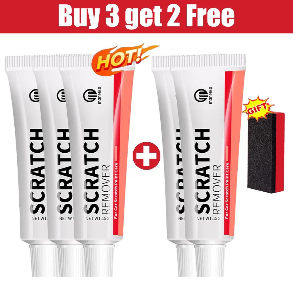 Car Scratch Remover Car Polishing Paste with Sponge, Car Body Paint Care Kit Car Paint Repair Spray Paint for Car