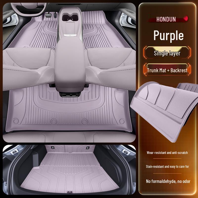 Xiaopeng M03 MAX TPE Floor Mats 2025 Car Interior Accessories