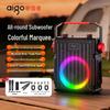Aigo T333 Portable Wireless Bluetooth Speaker with Dual Microphones (CN Version)