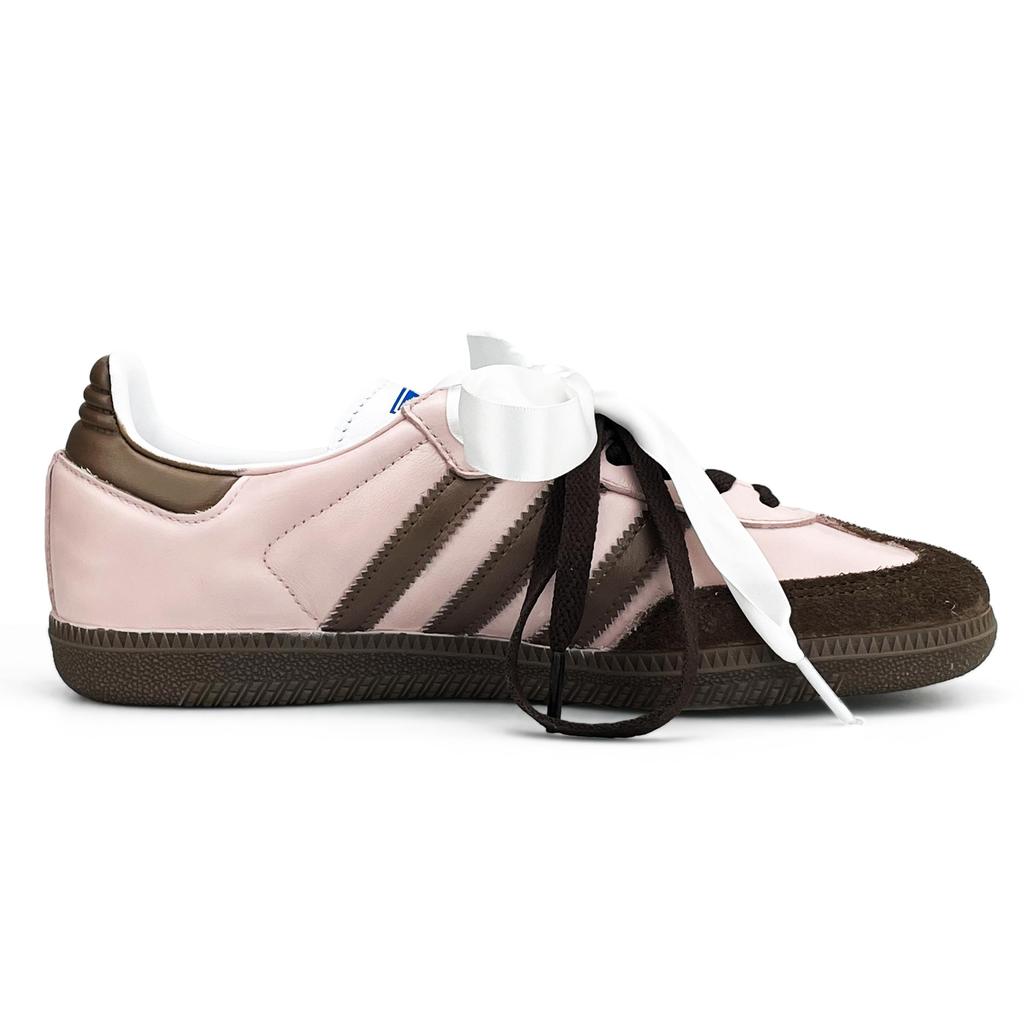 adidas Samba OG Abrasion Resistant Lightweight Wear Resistant And Lightweight Low Top Skateboard Shoes Women's B75806(Team1324-LD)