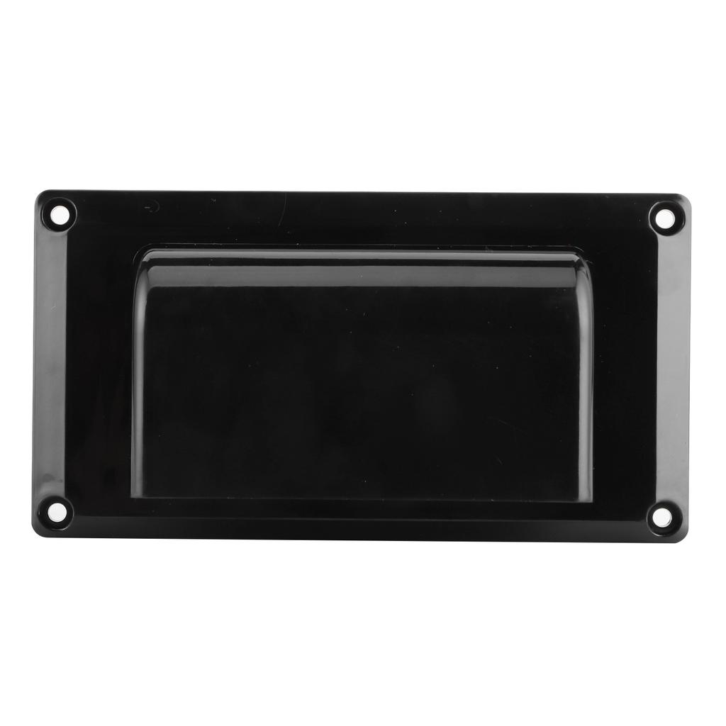 Side Air Vent Ventilation Exhaust Fan Motorhome Trailer RV Black 12V for Trailer Boat Marine Yacht