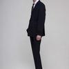 Giosongzio Signature Double Peaked Suit Navy Check ZF3SU371NY