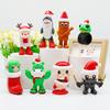 Italian Brainrot Tung Sahur Doll Toy Tralalero Tralala Doll Bombardino Crocodilo Shimpanzini Bananini Blind Box Card