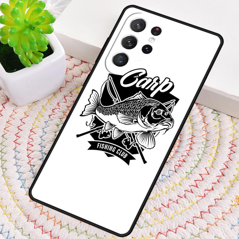 Carp Fishing Phone Case for Samsung Galaxy Note 10 Pro S26 Ultra S23 S24 FE S25 S21 S22 PLUS Shockproof Cove