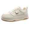 Popular little white shoes women's spring and autumn 2025 new shoes versatile thick baseplate shoes casual shoes muffin sports shoes