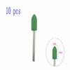 6pcs/10pcs Silicone Rubber Dental Polishing Polisher Grinders Nail Drill Bits for Electric Manicure 2.35mm Shank