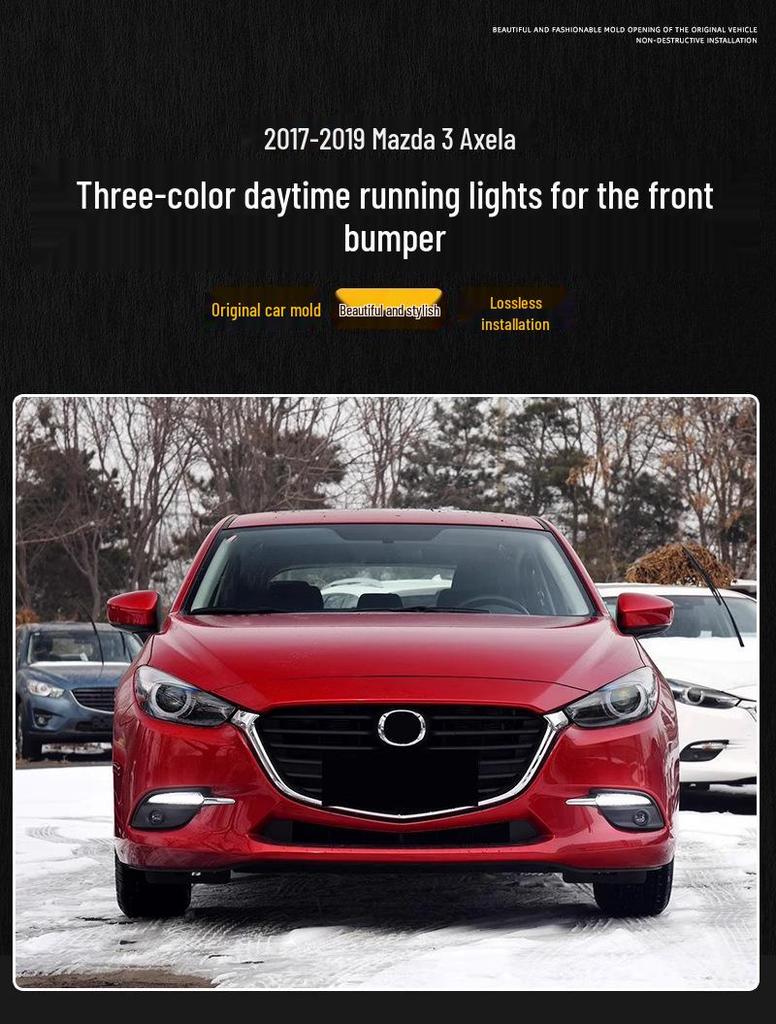 Mazda 191817 Angkesaila LED Flowing Daytime Running Lights
