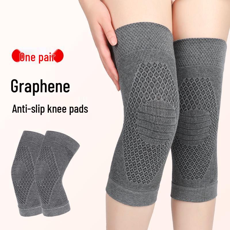 Graphene Anti-Slip Knee Pads: Unisex Joint Protectors for Cold Legs, Sports, and Heated Comfort.