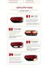 JEEP Grand Cherokee 2014-2021 LED Tail Light Kit: Running & Turn Signals