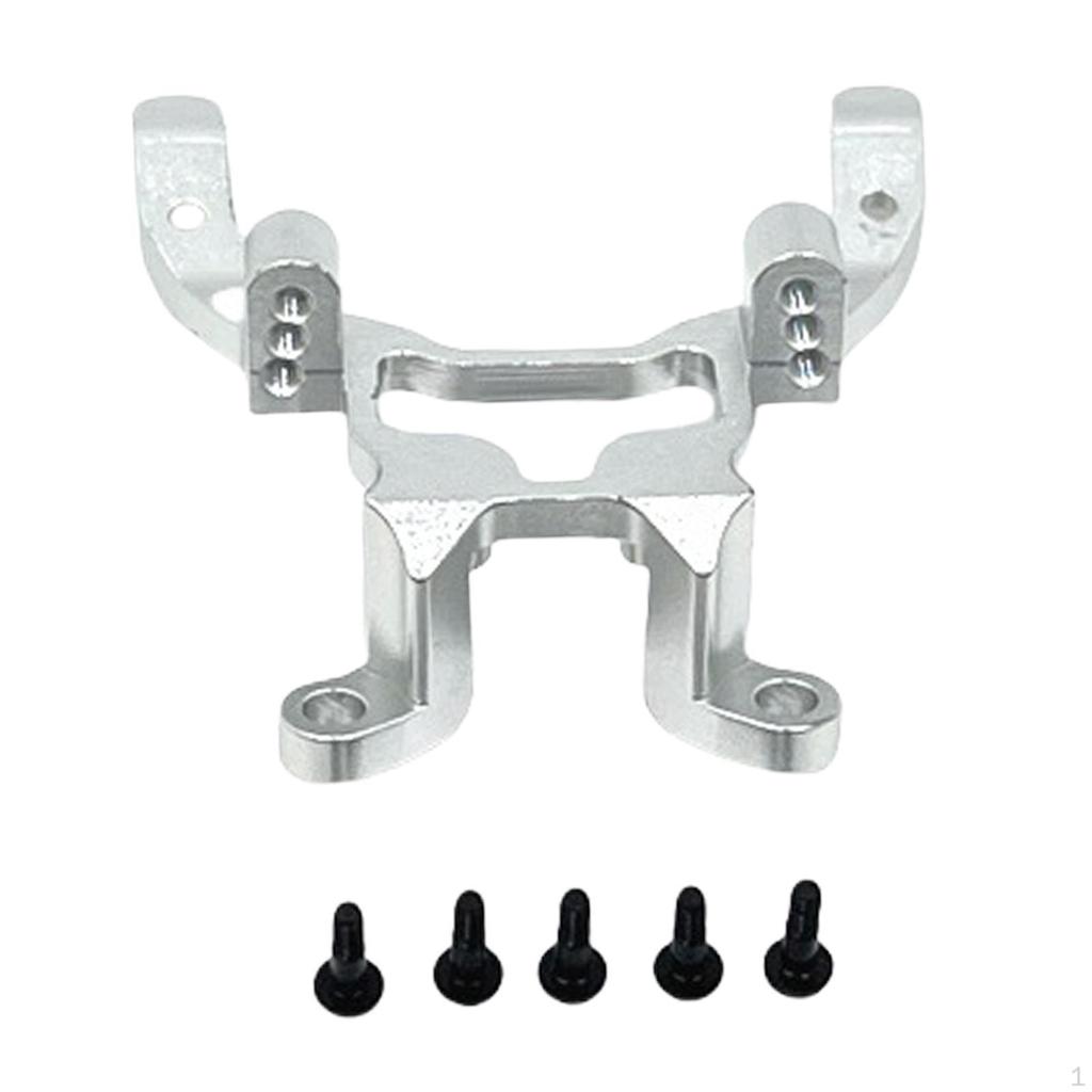 Front Bulkhead for Radio-controlled Car, Assembly Required, Made of Sturdy Metal, Replacement Part
