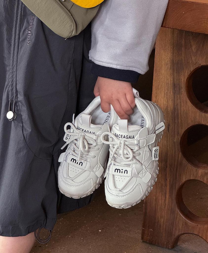 Spring 2026 Kids' Korean Style Casual Non-slip Training Shoes
