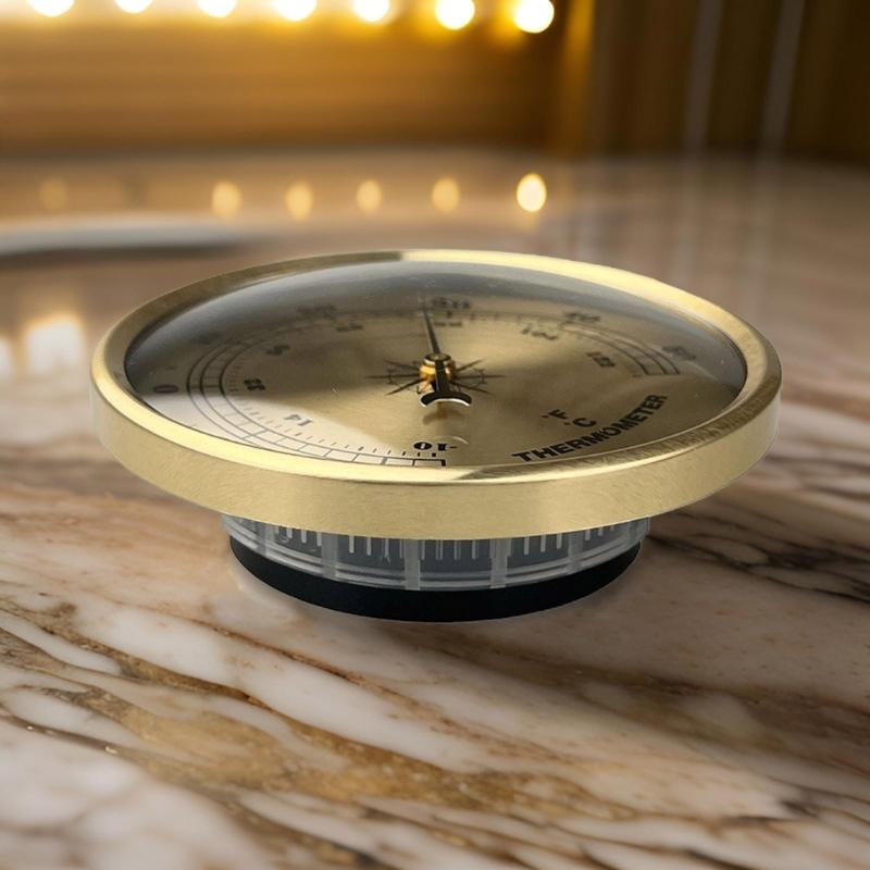 90mm Diameter Thermometer Gauge for Accurate Temperature Monitoring in Home and Lab Use