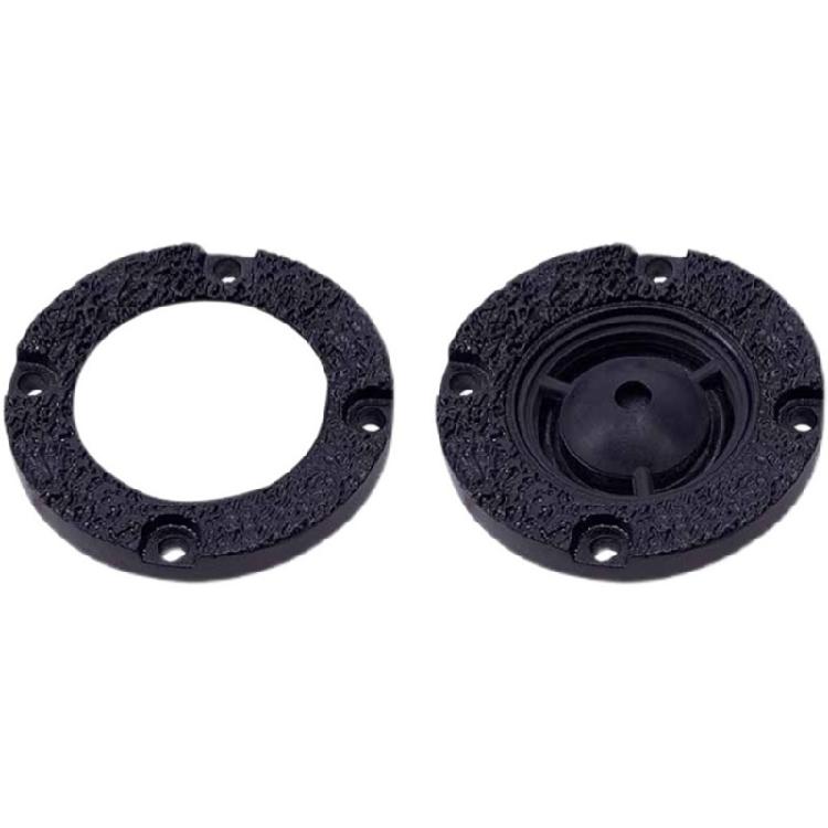 High Pitched Speaker Aluminum Panel Circle 1in 1.25inch Speaker Decorative Circlet Car Modification Amplifiers Accessory