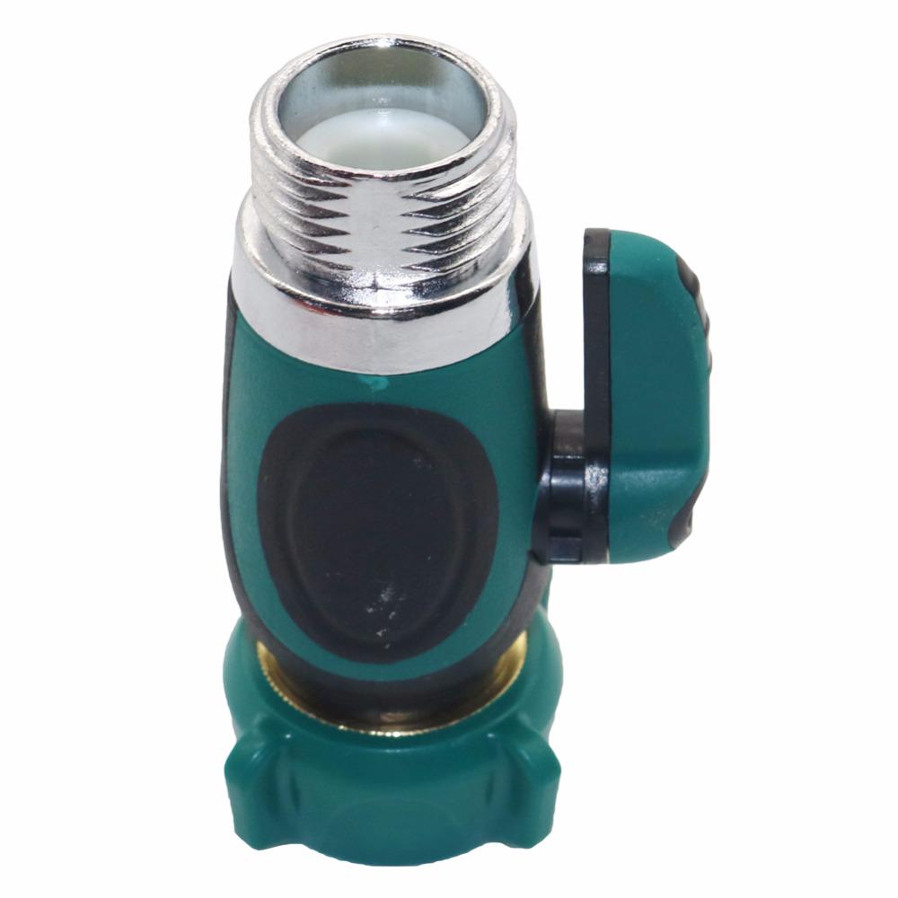 1 Way Garden Hose Shut Off Valve G3/4 inch  Connect Outside Spigot Friendly Faucet Extension