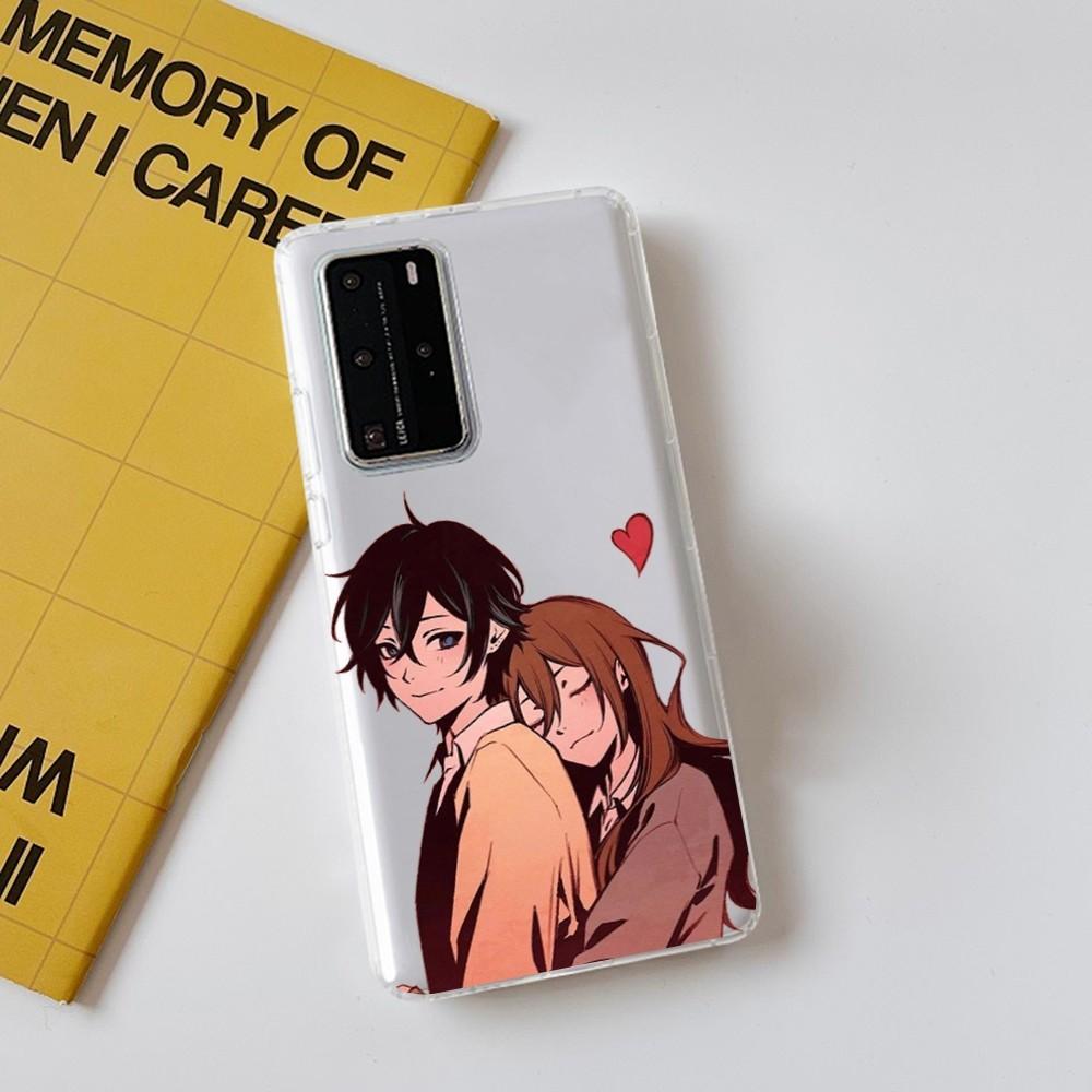 Anime Horimiya Phone Case for Samsung S10 20 22 23 A10 40 for Xiaomi10 Note10 for Huawei P50 20 Honor60 70