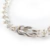 Excellent TIFFANY&Co. Bracelet Center Knot Silver 925 Mens Used