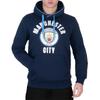 Manchester City FC Mens Graphic Fleece Hoodie