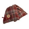 Korean-Style Ins Bow Plaid Hair Clip For Women Large Vintage Hair Clip For Back-Of-Head Updo Shark Clip