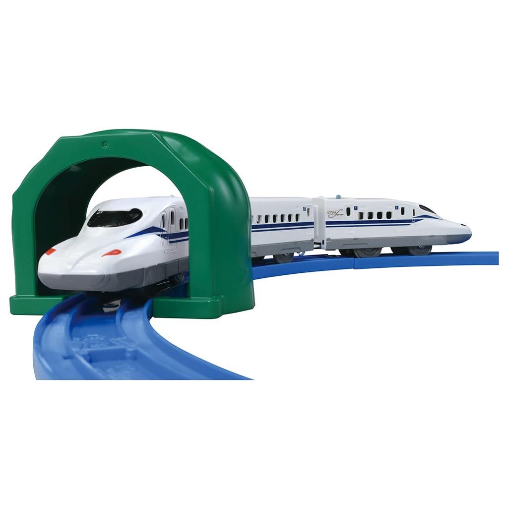 Takara Tomy Plarail Run Shinkansen N700S Basic Set Train Toy Ages 3 and Up Let's Cool!