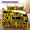 YB  Bedding Quilt Set Quilt Cover Pillowcase Home Decoration Birthday Gift (1 * Duvet Cover + 2 * Pillowcase, Without Core)