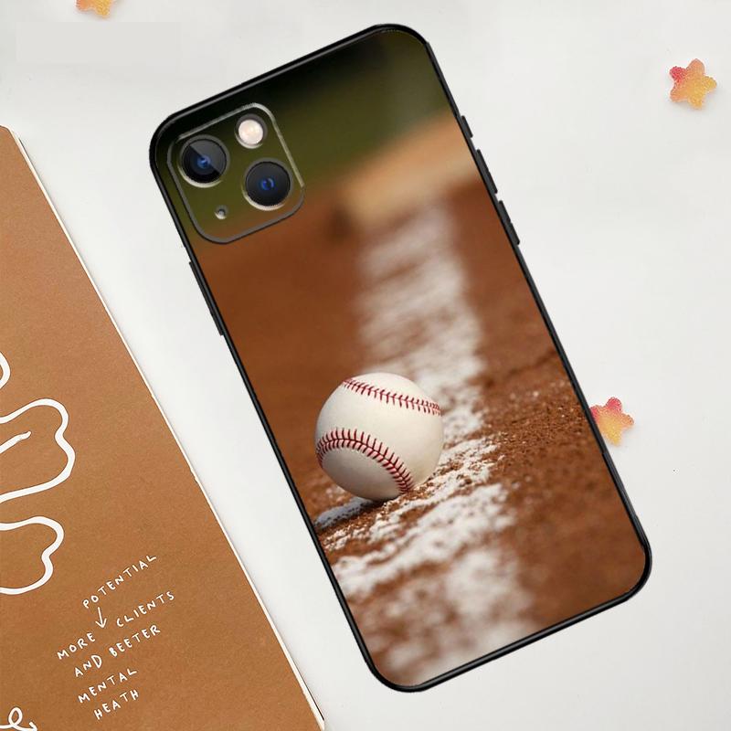 

Baseball Case For iPhone 17 16 15 14 13 12 11 Pro Max Mini 16e 16 Plus 17 Air Funda Silicone Cover iPhone 13 mini