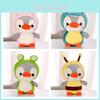 Niedliches Pinguin Plüschtier Weich und flauschig Tolles Geschenk für Kinder