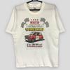 Vintage 90s Mini Monte Carlo Rallye T-Shirt Collectible Rally Car Single Stitch Tee motorsporT-Shirt White Medium