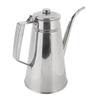 304 Stainless Steel Oil Pot Container with Lid Long Spout Leakproof Soy Sauce Vinegar Dispenser Oil