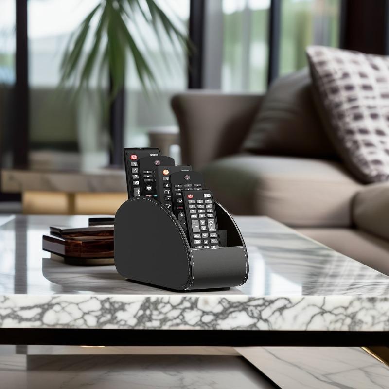 1 Remote Control Storage Box - Space-saving Desktop and Bedside Table Storage Box (compatible with Home/office Scenarios)