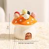 Cute Mushroom Fork Set: Stainless Steel Dessert & Fruit Picks In Jar for Kids' Safety
