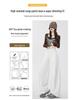 American-Style Ruffled Waistband Cargo Pants: 2026 Fashionable Slimming Women's Wide-Leg Balloon Pants for Spring/Summer