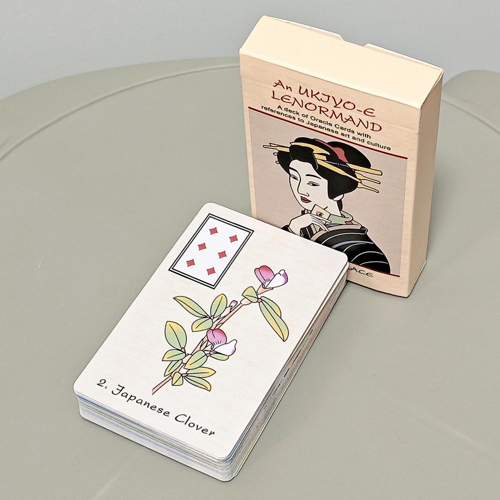 An Ukiyo-e Lenormand オラクルカード An Ukiyo-e Lenormand 36 Pcs Oracle Cards Based On Floating