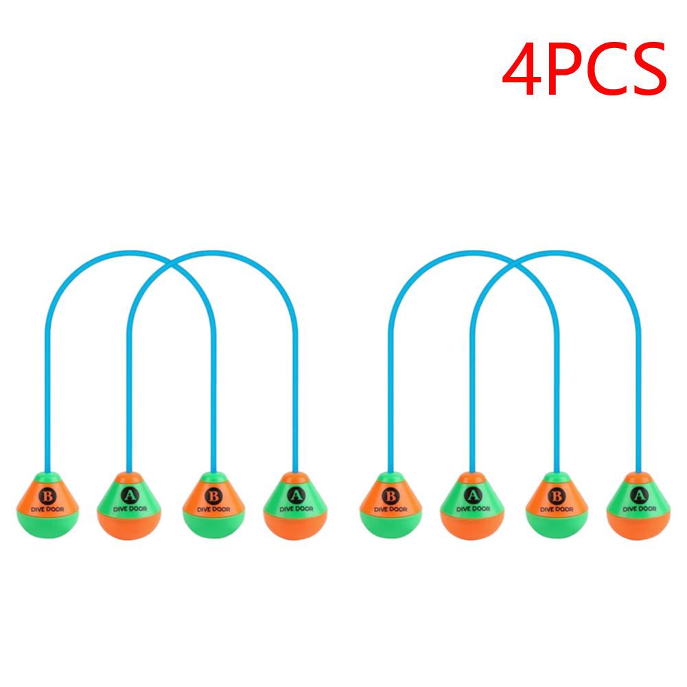 2pcs/set Swimming Game Aids Dive Door Funny Underwater Swimming  Reusable Diving Training Crossing Rope Door Pool Water
