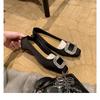 New Style Platform Square-toe Low-heeled Women's Shoes