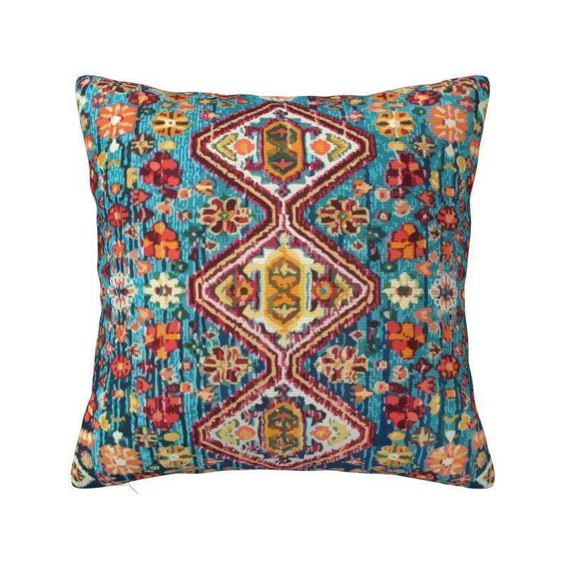 Custom Oriental Traditional Moroccan Turkish Style Pillow Decoration Luxury Bohemian Cushion Decoration Salon Square Pillowcase
