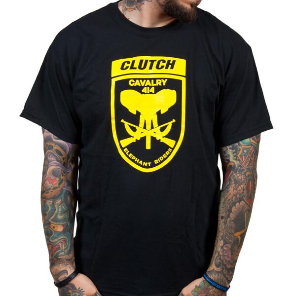 Clutch Elephant Riders Black Shirt S-4XL Rock Band T-Shirt XXL