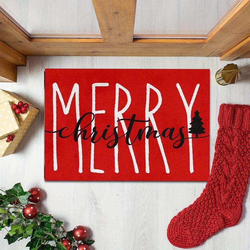 Fall Door Mat Apple Cider Print Welcome Rug Non Slip For Entryway Front Door Indoor Outdoor Holiday Home Decor