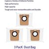 For L10S Ultra L10 Ultra Robot Vacuum Cleaner, Main Brush Side Brushes Hepa Filters Mop Pads Dust B