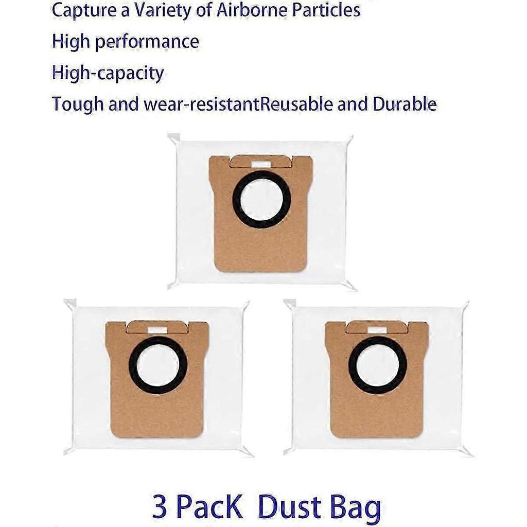 For L10S Ultra L10 Ultra Robot Vacuum Cleaner, Main Brush Side Brushes Hepa Filters Mop Pads Dust B