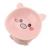 Cat Food Bowl Elevated for Dog Ceramic Cute Cartoon Animal Piggy Shape Tip Proof Home Multifunctiona