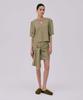 Bundercammer Tied Mini Skirt_Brown