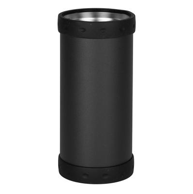 Pearl Metal Vacuum Insulated Can Can Can Fits 500ml Outdoor Holder, Cooler, Cooler/Tumbler Compatible, 2-Way Type, Cans, Use, Black, BLKP, D-5721