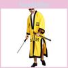 Halloween Scary Costume For Men Featuring A Bewitching Taoist Robe And Hat