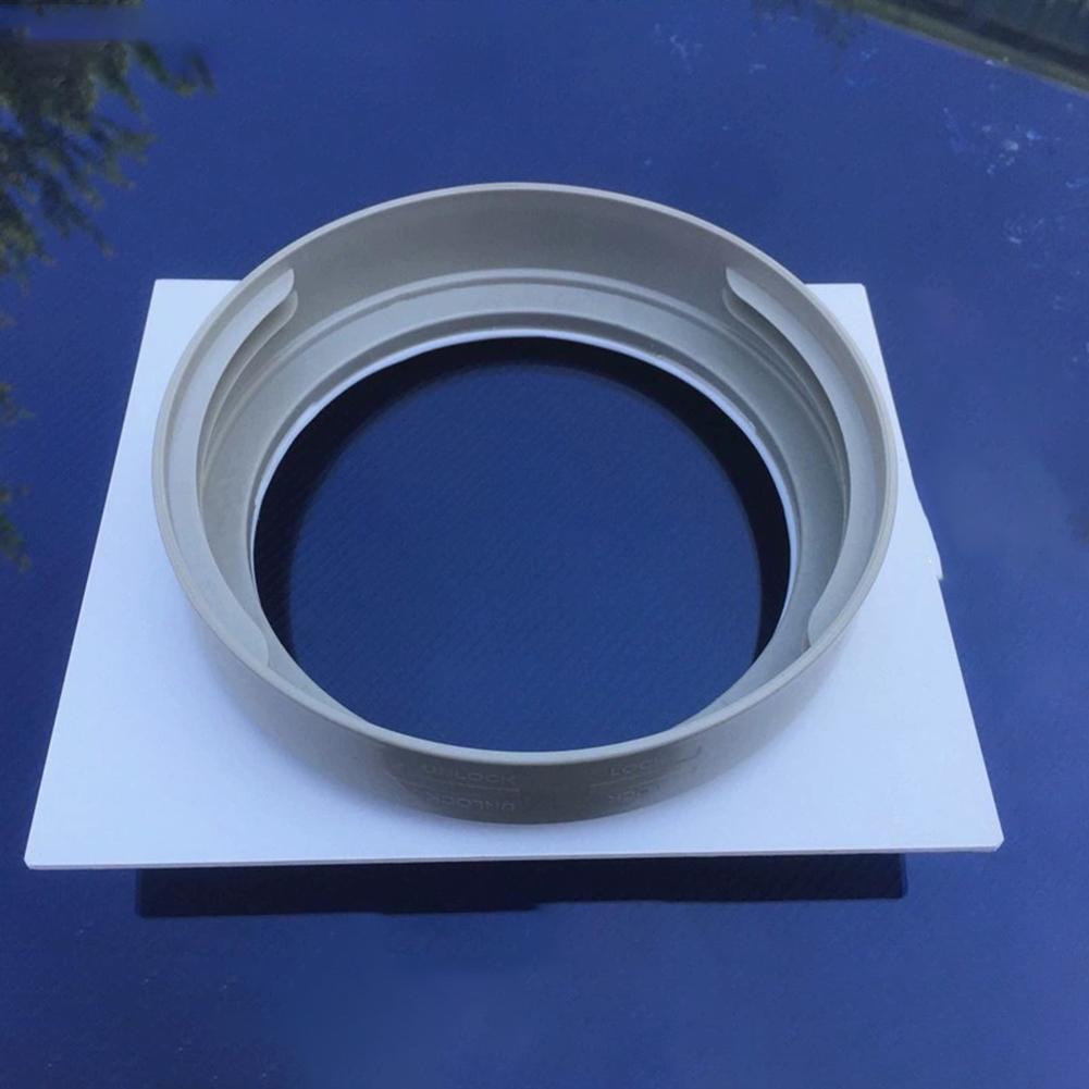 150mm Adaptér výfukové hadice pro přenosné klimatizační jednotky ABS Vodotěsný konektor Zvyšuje chladicí výkon