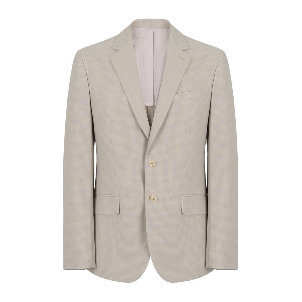 Bassohomme Slim Fit Two-Tone Seersker Jacket (Wsy1Jf37A)