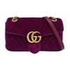 [Usado] Bolsa de Ombro com Corrente GG Marmont Matelassé - Bom #17Z2X50